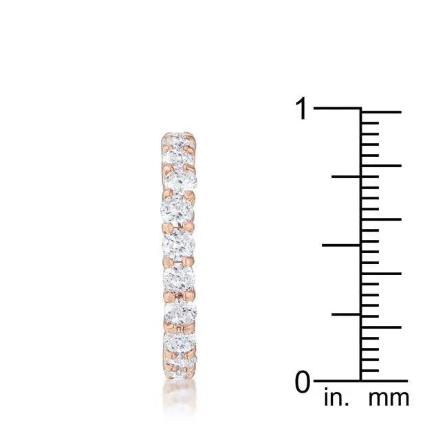 Jessica Band in Rose Goldtone Finish - JGI - Flyclothing LLC