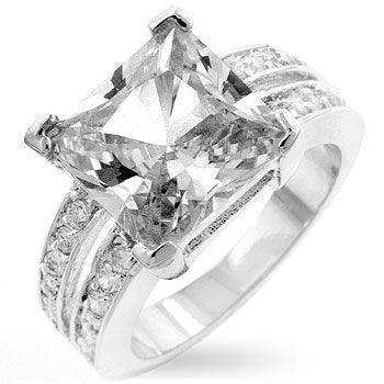 White Princess Engagement Ring - JGI - Flyclothing LLC
