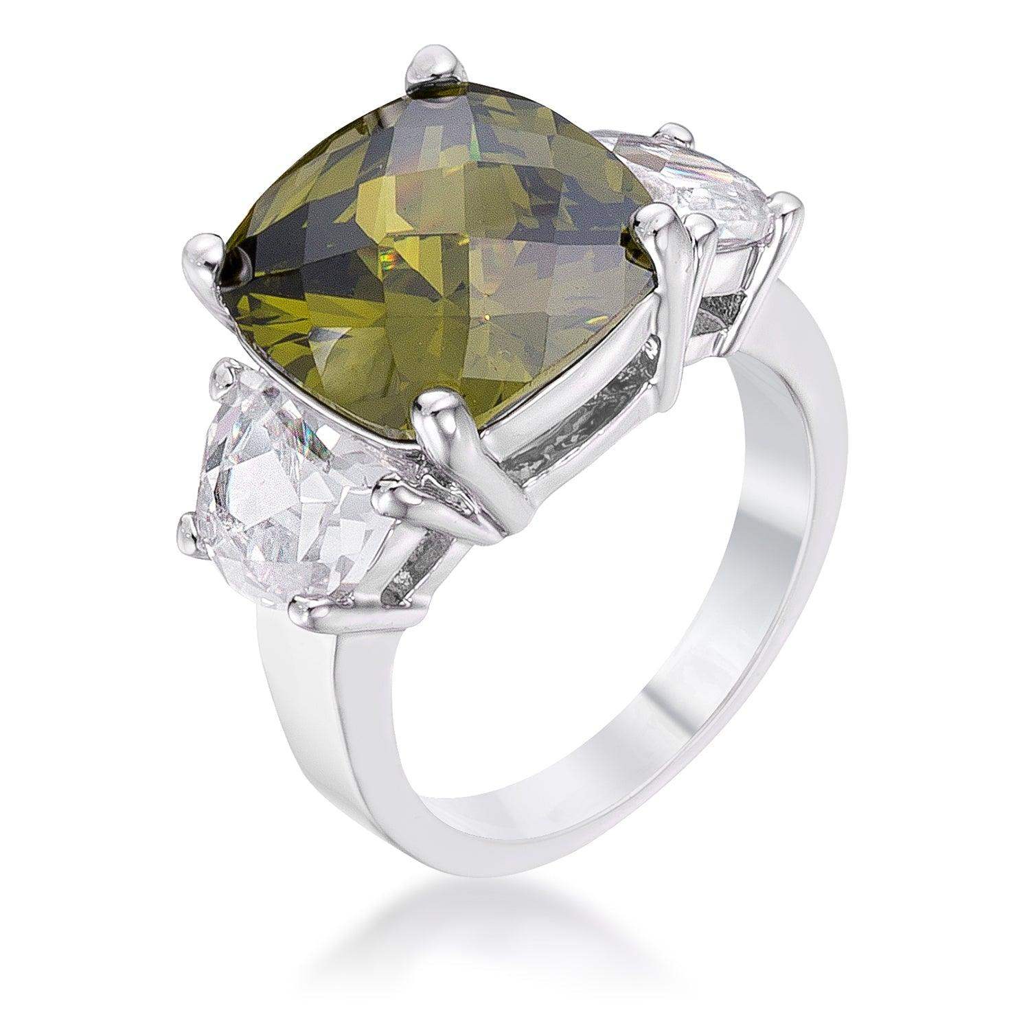 Olive Triplet Ring - JGI - Flyclothing LLC