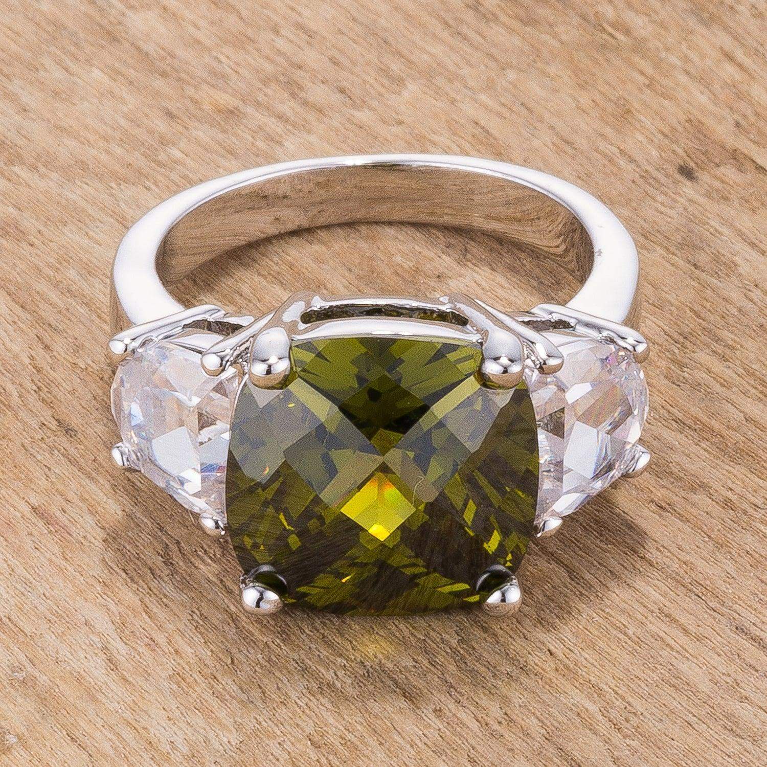 Olive Triplet Ring - JGI - Flyclothing LLC