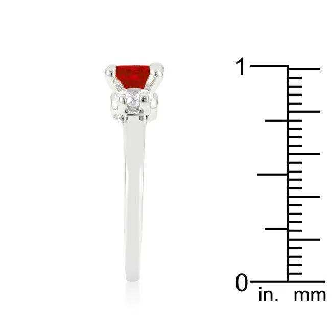 Mini Ruby Triplet Ring - JGI - Flyclothing LLC