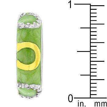 Apple Green Enamel Horseshoe Ring - JGI - Flyclothing LLC