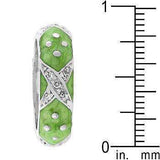 Marbled Apple Green Enamel Ring - JGI - Flyclothing LLC