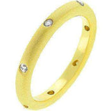 Matte Gold Wedding Band - JGI - Flyclothing LLC