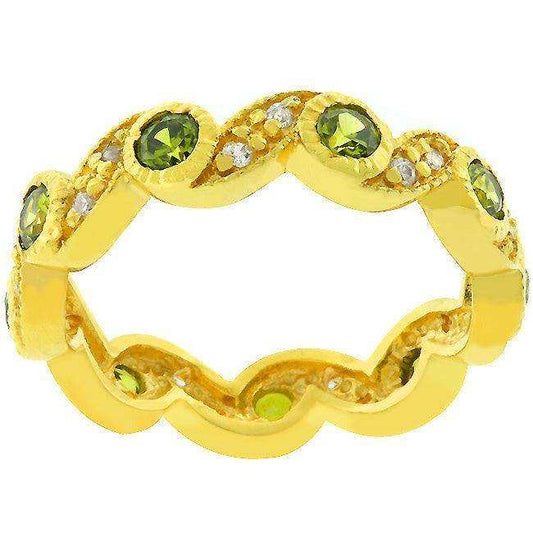 Olive Leaves Eternity Ring - JGI - Flyclothing LLC