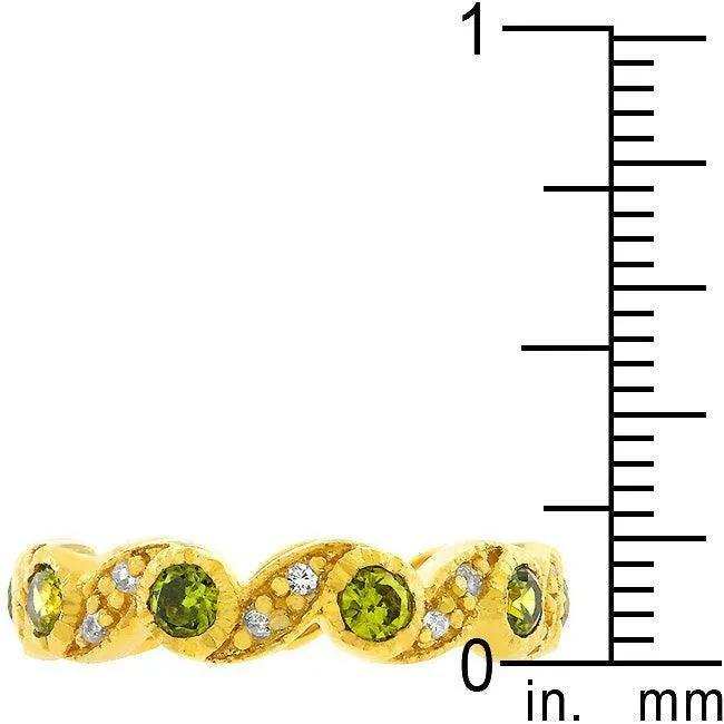 Olive Leaves Eternity Ring - JGI - Flyclothing LLC