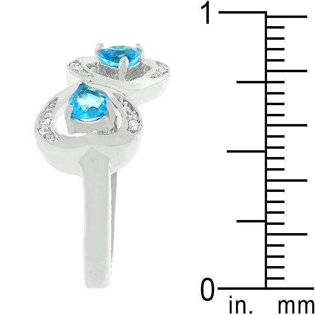 Mirrored Hearts Ring - JGI - Flyclothing LLC