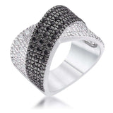 Cross Pattern Cocktail Ring - JGI - Flyclothing LLC