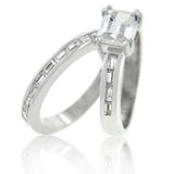 Princess Baguette Wedding Set - JGI - Flyclothing LLC