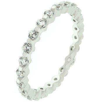 Silver Lace Eternity Band - JGI - Flyclothing LLC