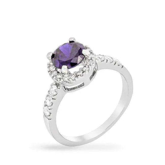 Tanzanite Purple Crown Ring - JGI - Flyclothing LLC