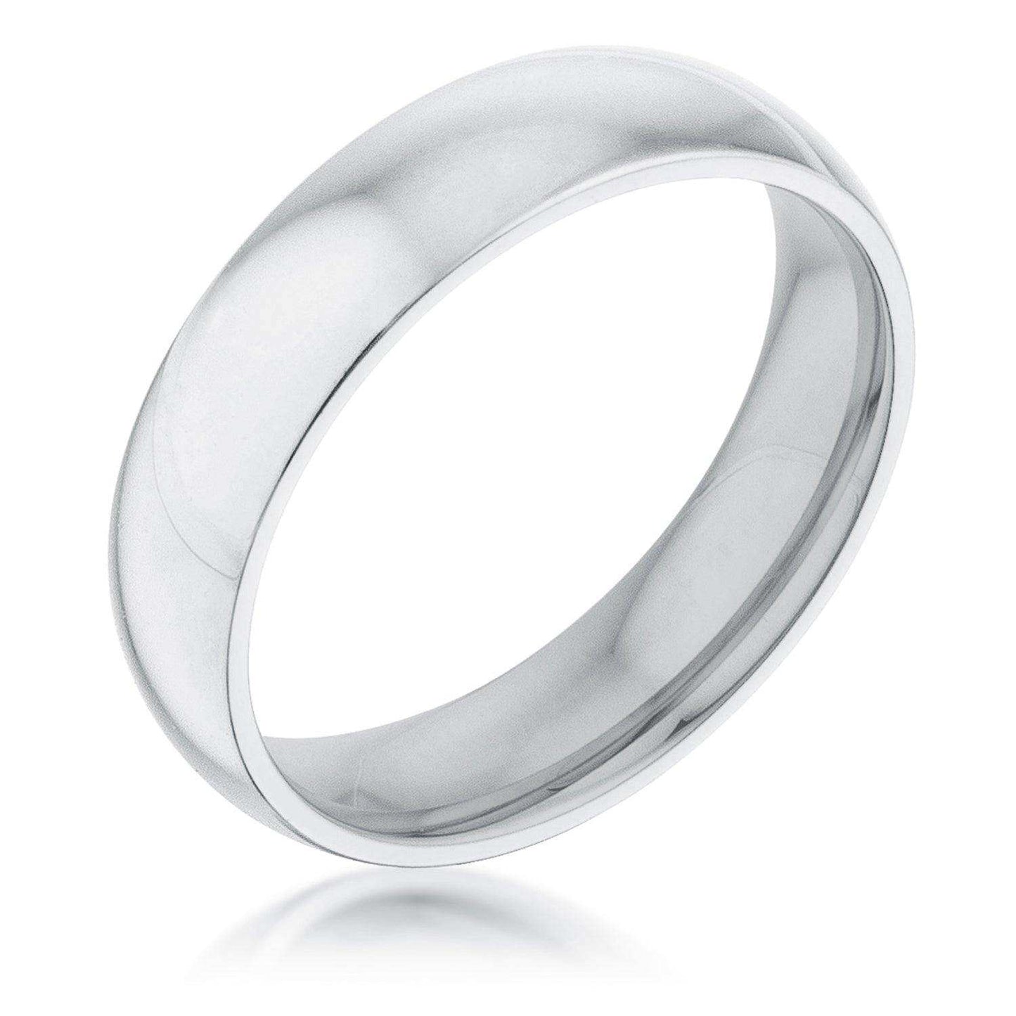 5 mm Stainless Wedding Band - JGI - Flyclothing LLC