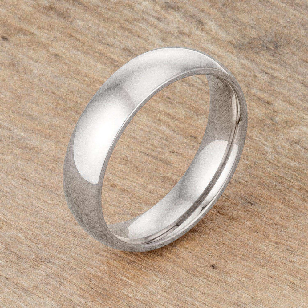 5 mm Stainless Wedding Band - JGI - Flyclothing LLC