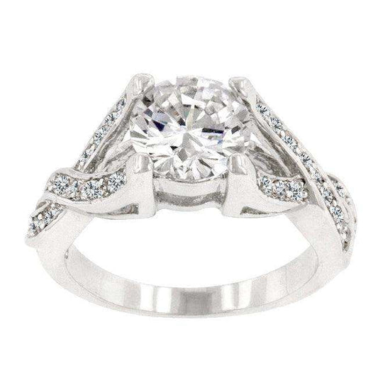 Brilliant Twist Engagement Ring - JGI - Flyclothing LLC