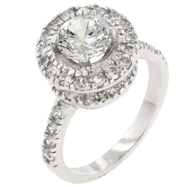 Rhodium Plated Majestic Ring - JGI - Flyclothing LLC
