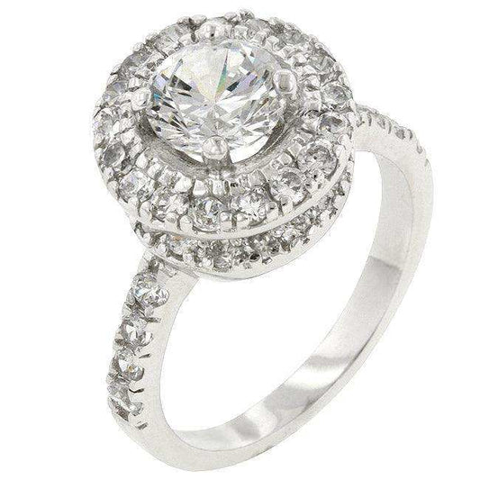 Rhodium Plated Majestic Ring - JGI - Flyclothing LLC