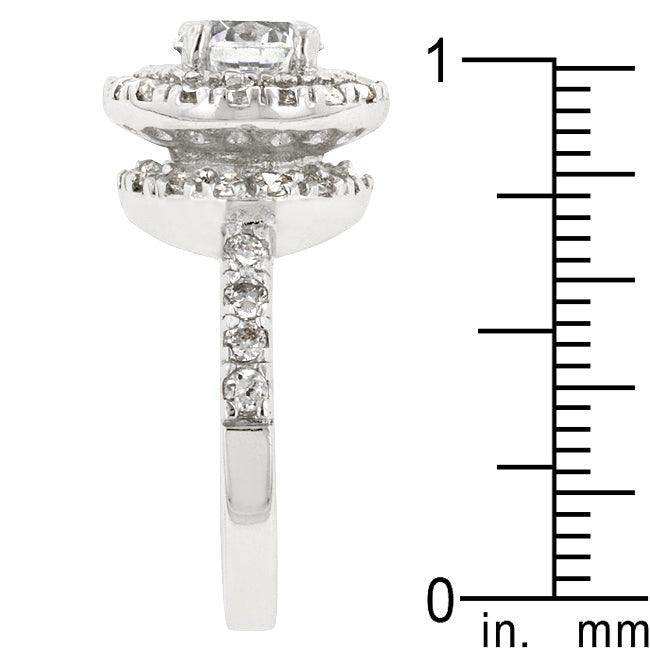 Rhodium Plated Majestic Ring - JGI - Flyclothing LLC