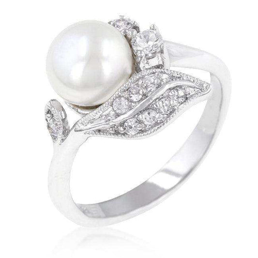 Fleur Pearl Ring - JGI - Flyclothing LLC
