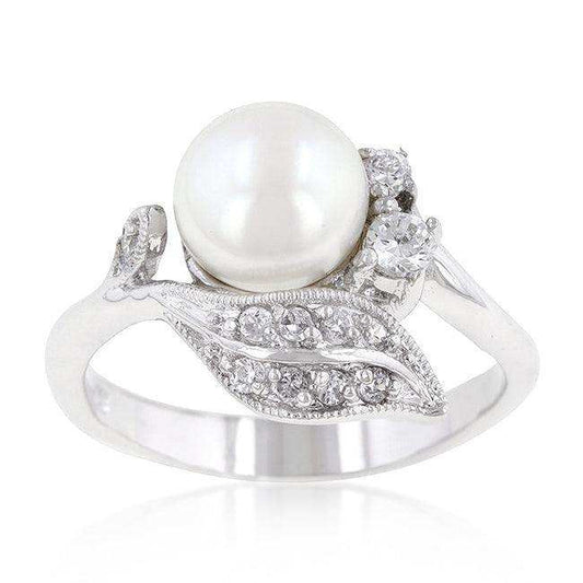 Fleur Pearl Ring - JGI - Flyclothing LLC