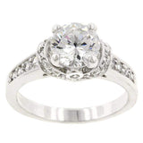 Rhodium Plated Regal Ring - JGI - Flyclothing LLC