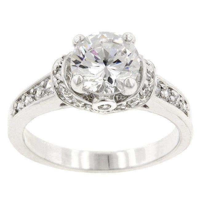 Rhodium Plated Regal Ring - JGI - Flyclothing LLC