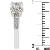 Rhodium Plated Regal Ring - JGI - Flyclothing LLC