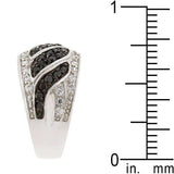 Black &amp; White Swirl Ring - JGI - Flyclothing LLC