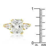 Radiant Cut Engagement Triplet - JGI - Flyclothing LLC