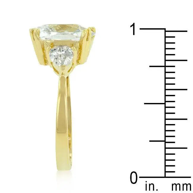 Radiant Cut Engagement Triplet - JGI - Flyclothing LLC