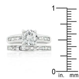 Rhodium Plated Stackable Ring Set - JGI - Flyclothing LLC