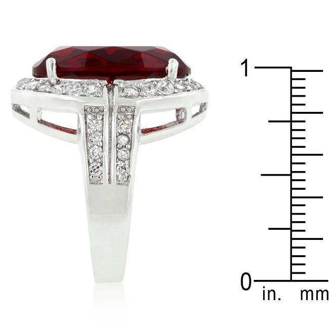 Ruby Red Cocktail Ring - JGI - Flyclothing LLC