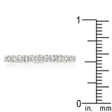 Delicate Cubic Zirconia Eternity Band - JGI - Flyclothing LLC