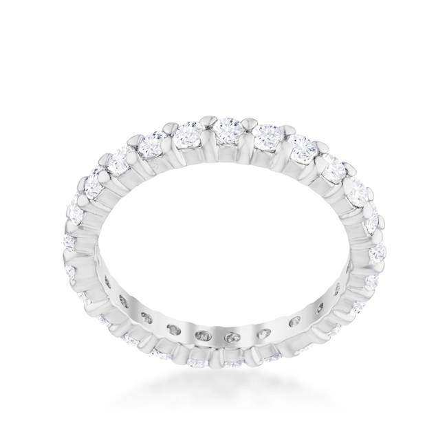 Cubic Zirconia Eternity Band - JGI - Flyclothing LLC