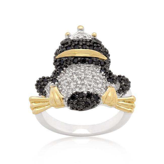 Cubic Zirconia Frog Prince Ring - JGI - Flyclothing LLC