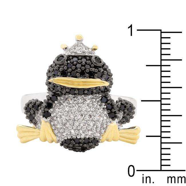 Cubic Zirconia Frog Prince Ring - JGI - Flyclothing LLC