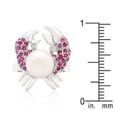 Pearl Crab Cubic Zirconia Ring - JGI - Flyclothing LLC