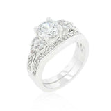 Triple Stone Engagement Set - JGI - Flyclothing LLC