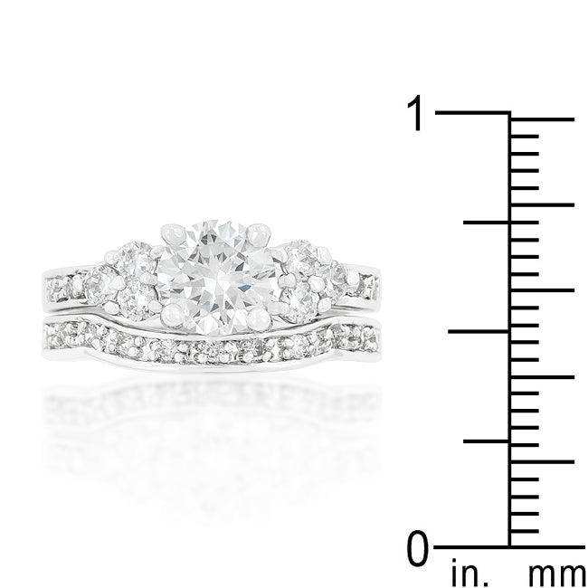 Triple Stone Engagement Set - JGI - Flyclothing LLC
