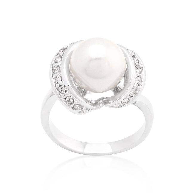 Single Pearl Cocktail Ring - JGI - Flyclothing LLC