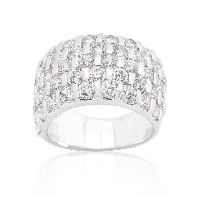 Channel Set Princess Cut Ring - JGI - Flyclothing LLC