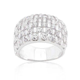 Channel Set Princess Cut Ring - JGI - Flyclothing LLC
