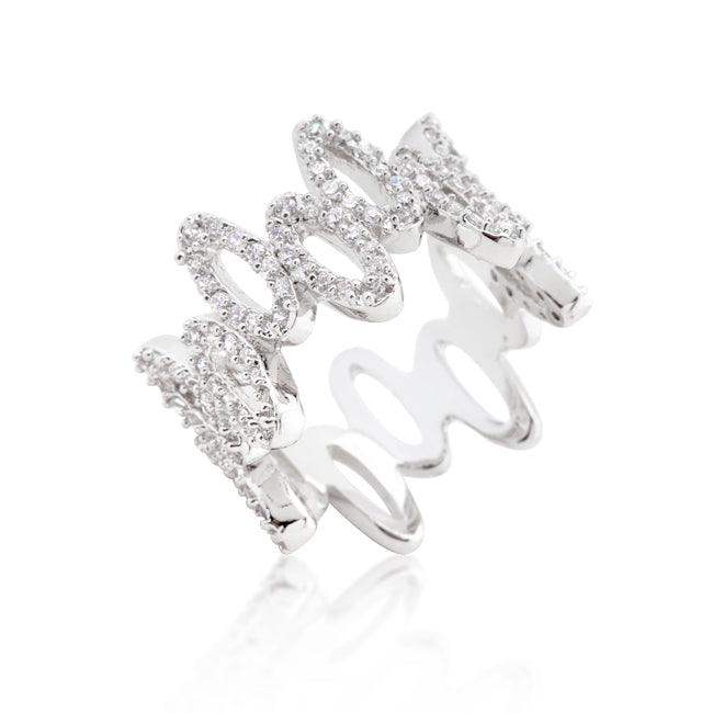 Cubic Zirconia Oval Fashion Ring - JGI - Flyclothing LLC