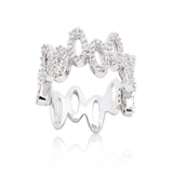 Cubic Zirconia Oval Fashion Ring - JGI - Flyclothing LLC