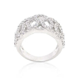 Cubic Zirconia Circular Ring - JGI - Flyclothing LLC