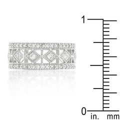Simple Classic Cubic Zirconia Band - Flyclothing LLC
