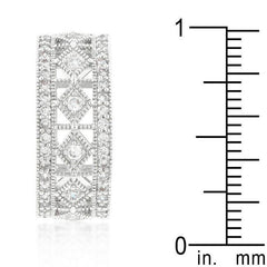 Simple Classic Cubic Zirconia Band - Flyclothing LLC