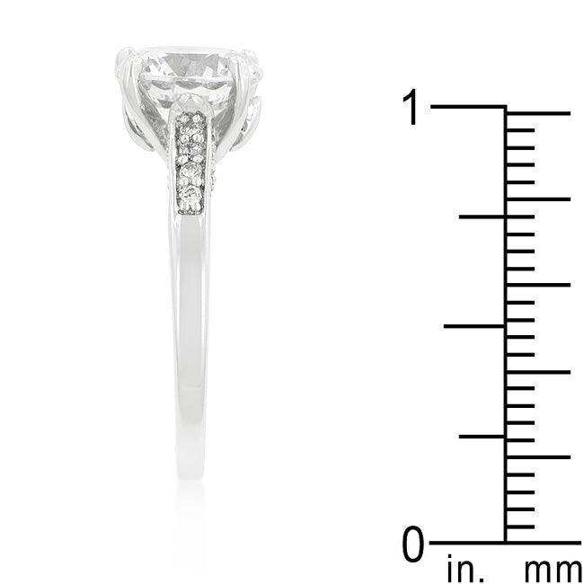 Contemporary Engagement Ring with Large Center Stone - JGI - Flyclothing LLC