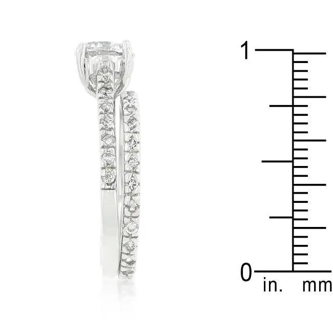 Glistening Engagement Ring Set - JGI - Flyclothing LLC