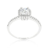 Princess Cut Halo Engagement Ring - JGI - Flyclothing LLC
