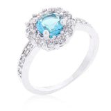 Bella Birthstone Engagement Ring in Blue - JGI - Flyclothing LLC